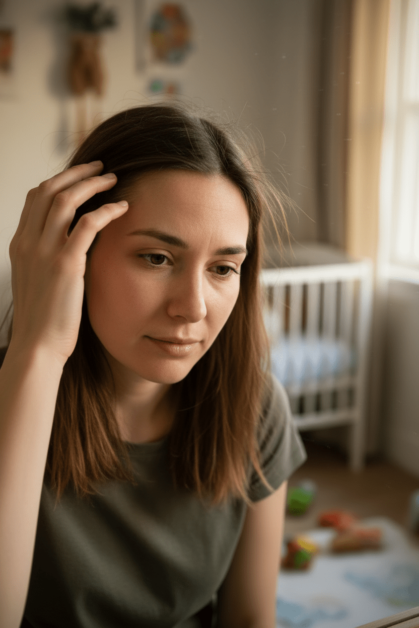 Postpartum Hair Loss: Why It Happens and How to Support Healthy Hair Growth Naturally - keśa beauty